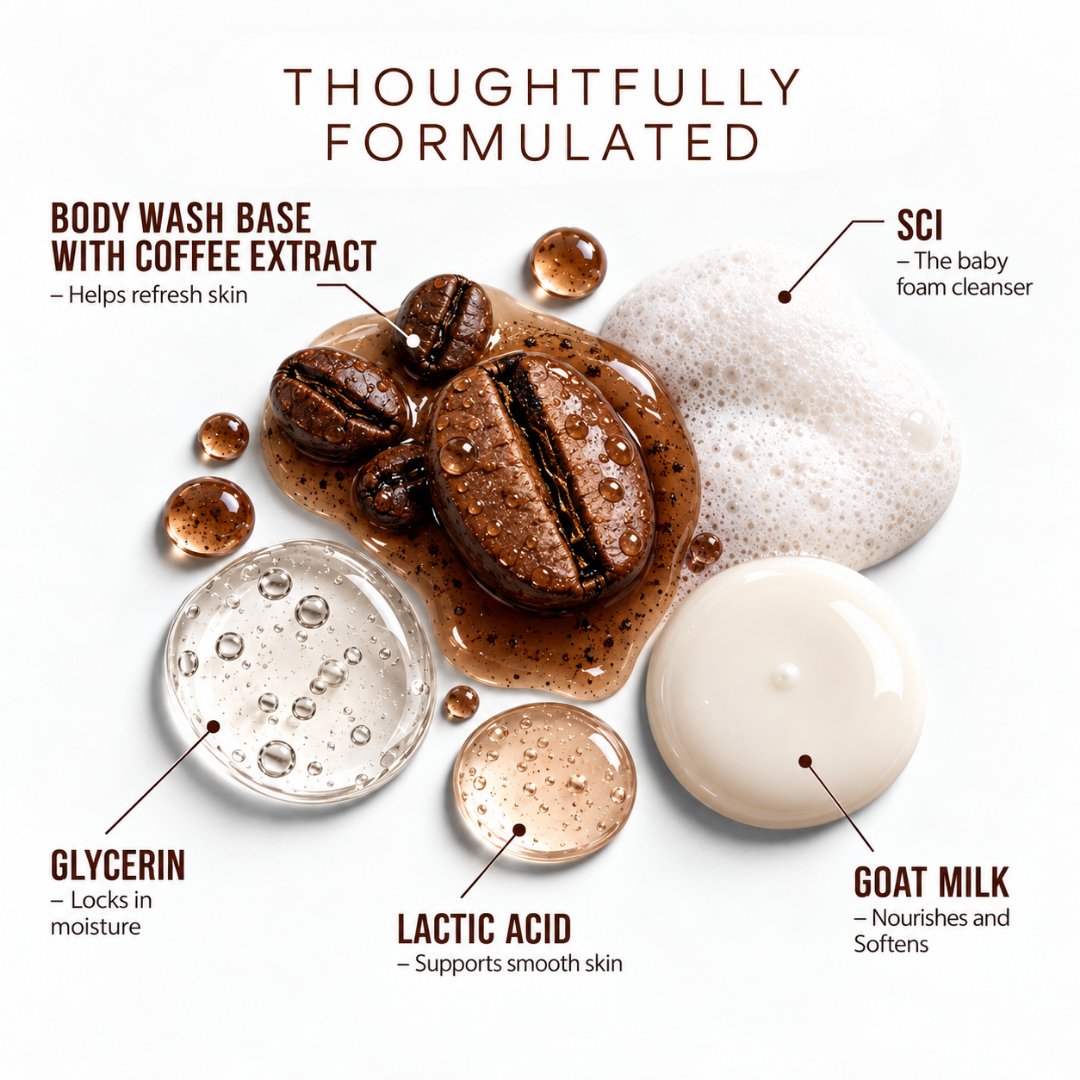 Coffee Vanilla Body Wash