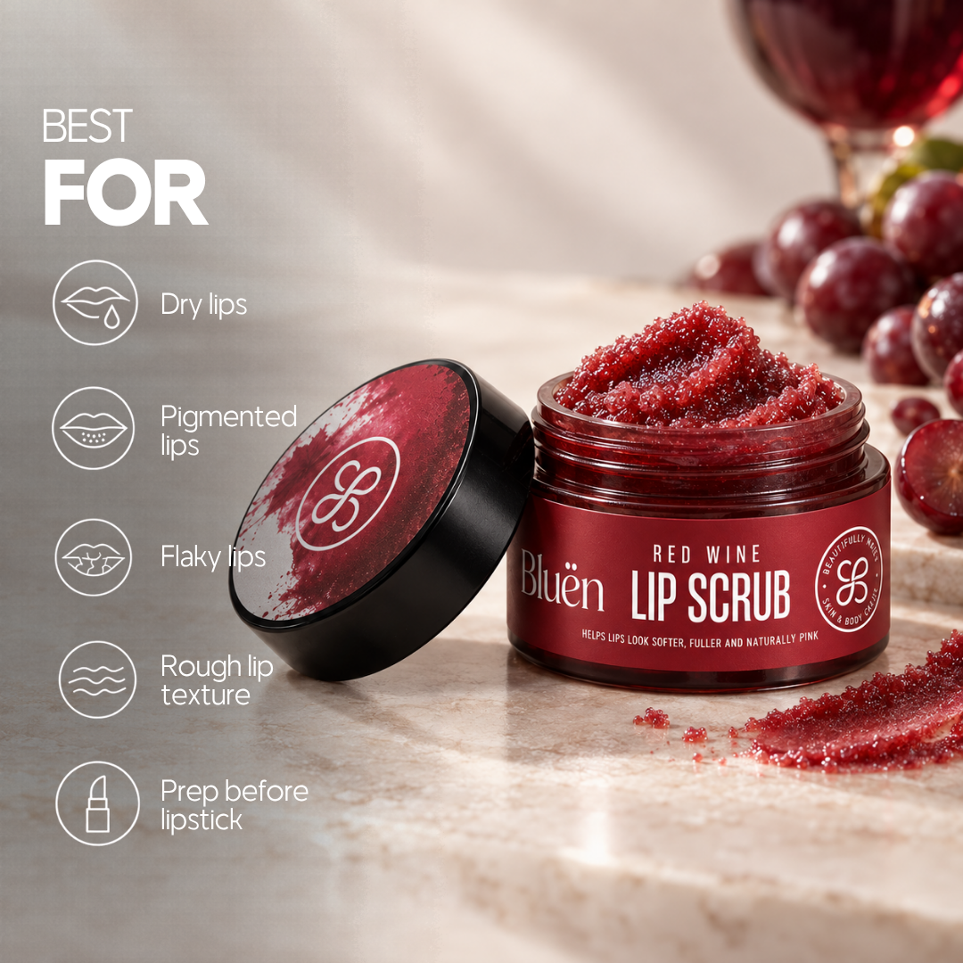 Red Wine Lip Scrub